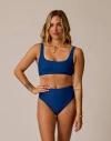Carve Designs Lani Pocket Compression Bottom In Blue