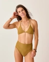 Carve Designs Lani Pocket Compression Bottom In Gold