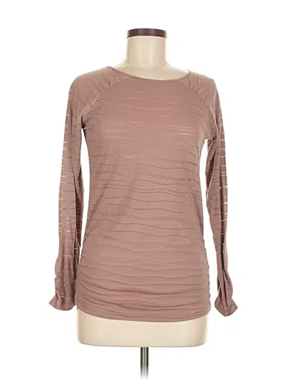 Pre-owned Carve Designs Long Sleeve T-shirt In Brown