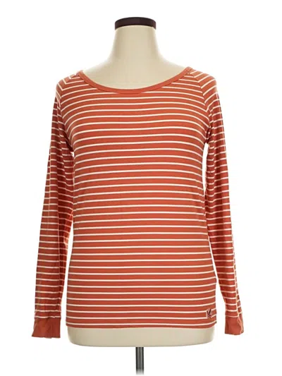 Pre-owned Carve Designs Long Sleeve T-shirt In Orange