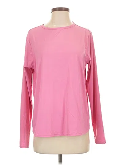 Pre-owned Carve Designs Long Sleeve T-shirt In Pink