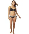 Carve Designs Melanie Top Women's Black Adjustable Strap Swimmer Beach Jdm904 In Black