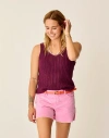 Carve Designs Micah Tank In Red