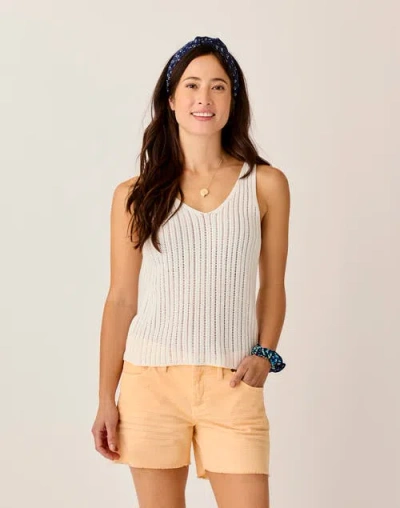 Carve Designs Micah Tank In White