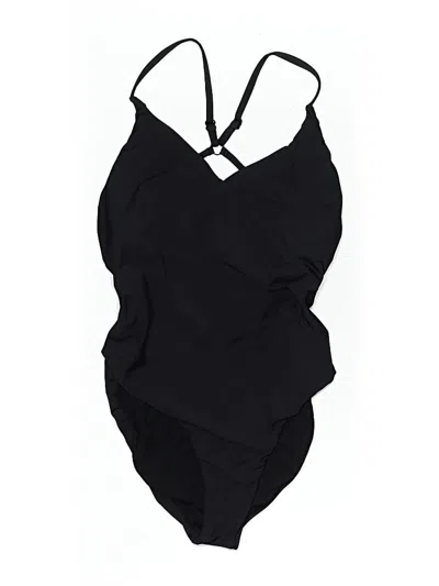 Pre-owned Carve Designs One Piece Swimsuit In Black