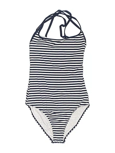Pre-owned Carve Designs One Piece Swimsuit In Blue