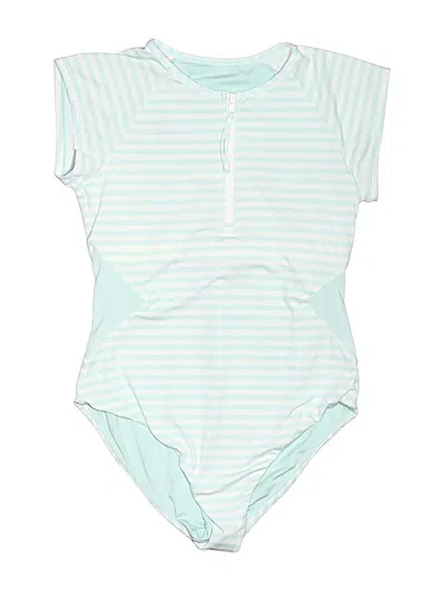 Pre-owned Carve Designs One Piece Swimsuit In Blue