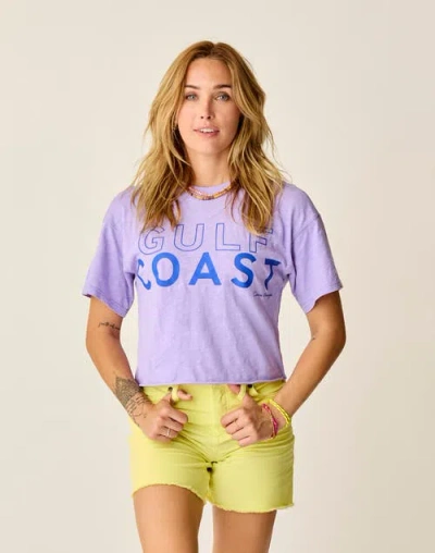 Carve Designs Parker Graphic Tee In Purple