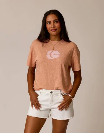 Carve Designs Parker Graphic Tee In Brown