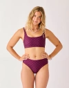 Carve Designs Pipa Compression Bottom In Purple