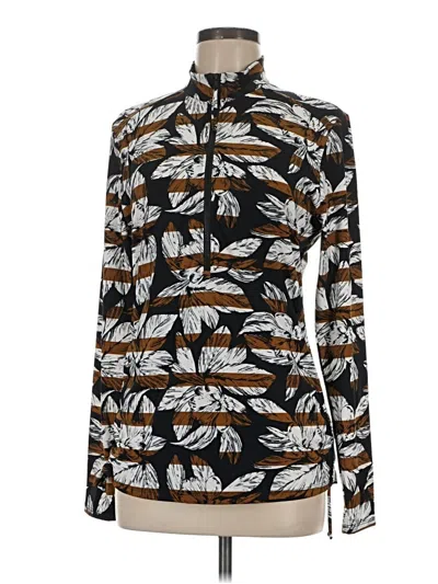 Pre-owned Carve Designs Pullover Sweater In Brown