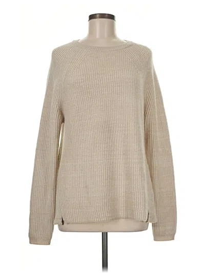 Pre-owned Carve Designs Pullover Sweater In Tan