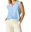Carve Designs Reagan Top In Sky Blue In Blue