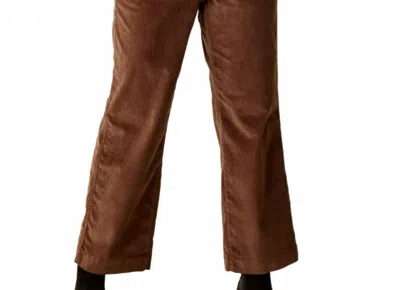 Carve Designs Rex Wide Leg Pant In Espresso In Brown