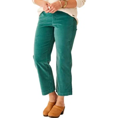 Carve Designs Rex Wide Leg Pant In Forest In Green