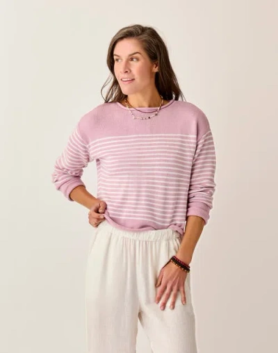 Carve Designs Rue Sweater In Pink