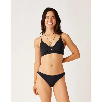 Carve Designs Sanitas Skimpy Reversible Bottom In Black