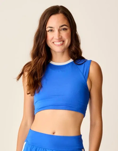 Carve Designs Shoreline Top In Blue