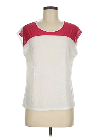 Pre-owned Carve Designs Short Sleeve T-shirt In Ivory