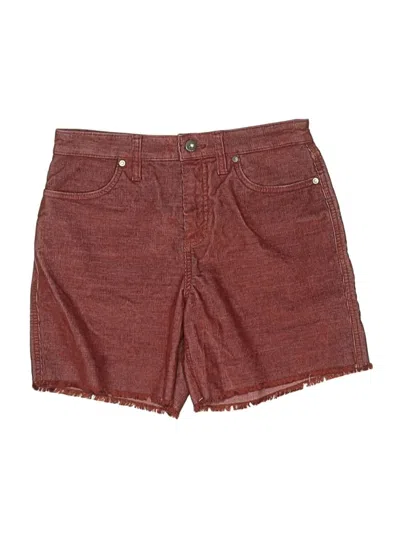 Pre-owned Carve Designs Shorts In Burgundy