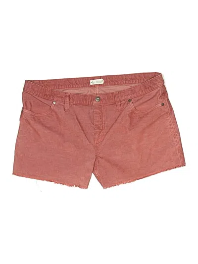 Pre-owned Carve Designs Shorts In Red