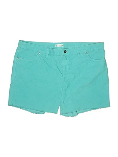Pre-owned Carve Designs Shorts In Teal