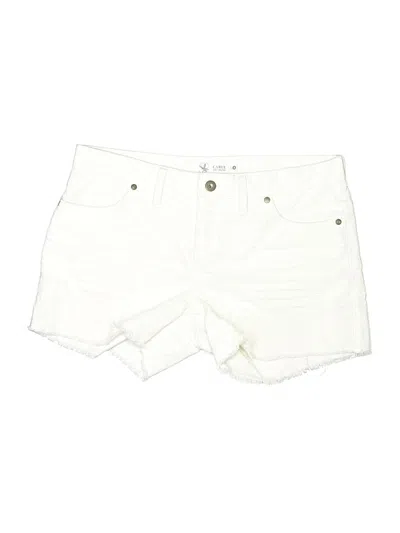 Pre-owned Carve Designs Shorts In White