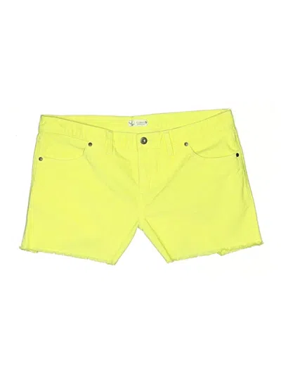 Pre-owned Carve Designs Shorts In Yellow
