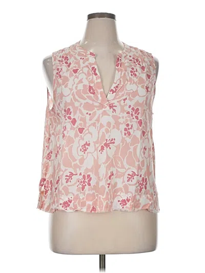 Pre-owned Carve Designs Sleeveless Blouse In Pink