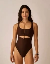 Carve Designs Sonny Compression One Piece Tall In Black