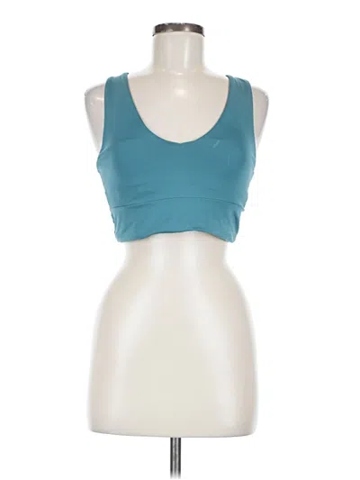 Pre-owned Carve Designs Sports Bra In Blue