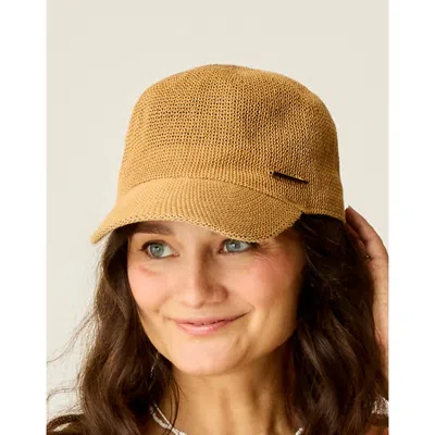 Carve Designs Straw Baseball Cap In Brown