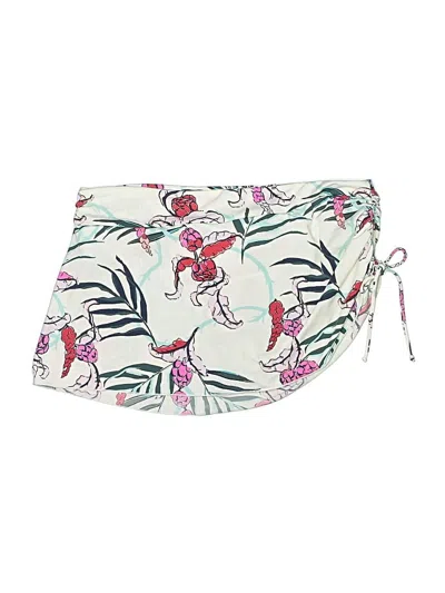 Pre-owned Carve Designs Swimsuit Bottoms In Ivory