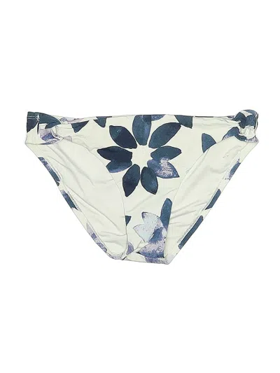 Pre-owned Carve Designs Swimsuit Bottoms In White