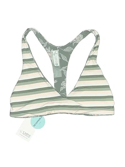 Carve Designs Swimsuit Top Green Swimwear