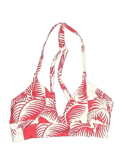 Pre-owned Carve Designs Swimsuit Top Red Swimwear