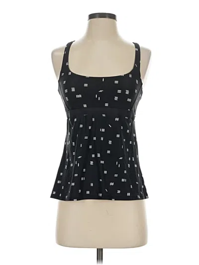 Pre-owned Carve Designs Tank Top Black Halter Neckline Tops