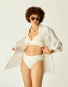 Carve Designs Taylor Linen Tunic In White