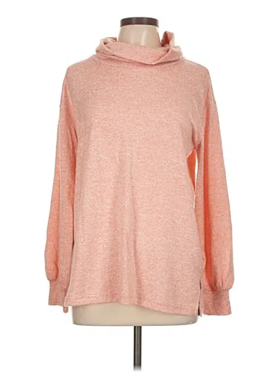 Pre-owned Carve Designs Turtleneck Sweater In Orange