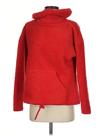 Pre-owned Carve Designs Turtleneck Sweater In Red