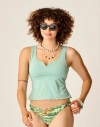 Carve Designs Vida Notchneck Tankini In Multi