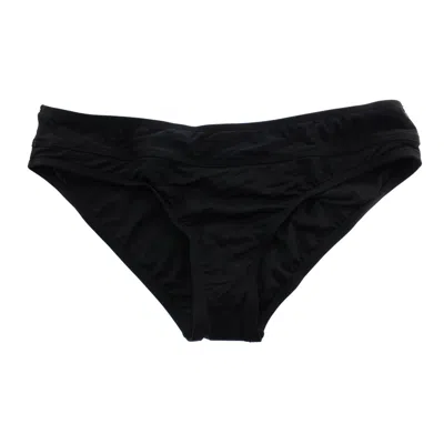 Carve Designs Womens Hipster Banded Swim Bottom Separates In Black