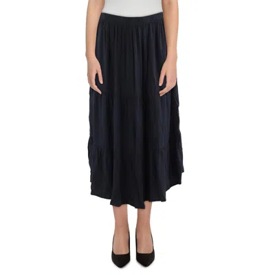 Carve Designs Womens Stretch Rayon Midi Skirt
