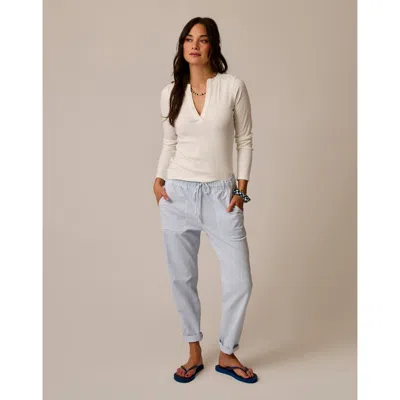 Carve Designs Zoe Twill Pant In White