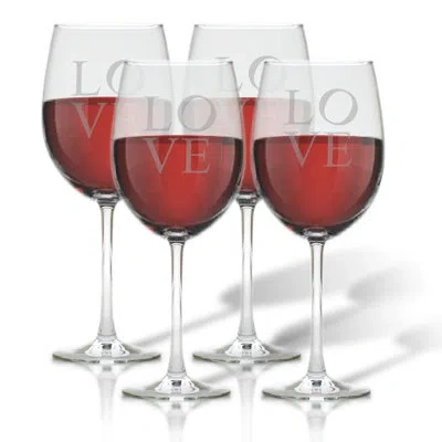 Carved Solutions 19 Oz. Stemmed Wine Glass In Clear