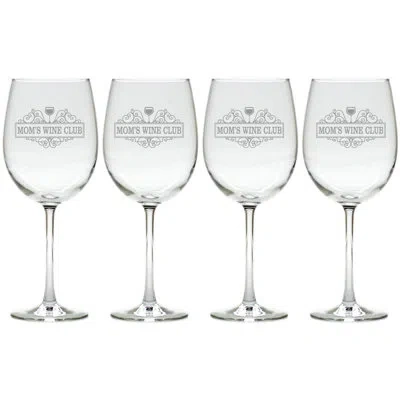 Carved Solutions 19 Oz. Stemmed Wine Glass In Clear