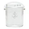 Carved Solutions Acrylic Insulated Ice Bucket With Tongs -anchor In Multi