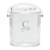 Carved Solutions Acrylic Insulated Ice Bucket With Tongs-pi-flourish-m In Multi