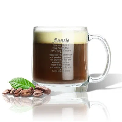 Carved Solutions Chosen Aunt 13 Oz. Coffee Mug In Clear