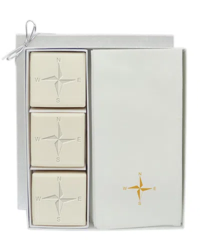 CARVED SOLUTIONS COMPASS SOAP SET